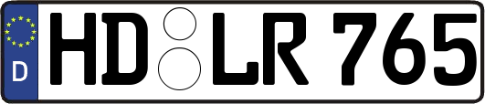 HD-LR765