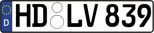 HD-LV839