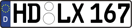 HD-LX167