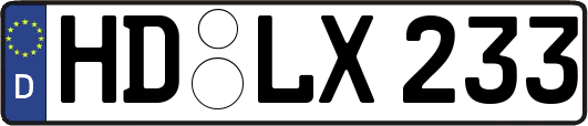 HD-LX233