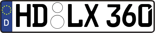 HD-LX360