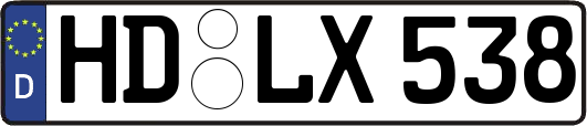 HD-LX538