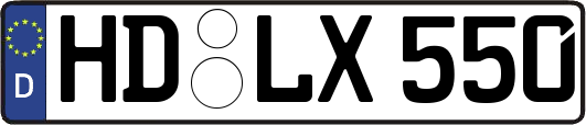 HD-LX550