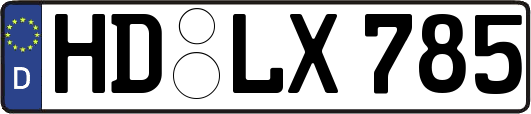 HD-LX785