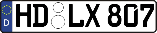 HD-LX807