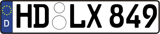 HD-LX849