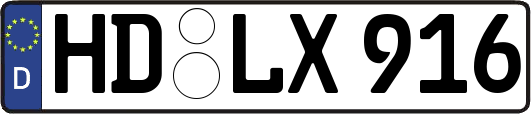 HD-LX916