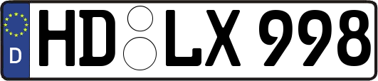 HD-LX998