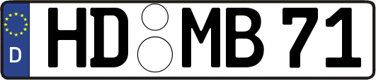 HD-MB71