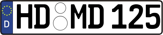 HD-MD125
