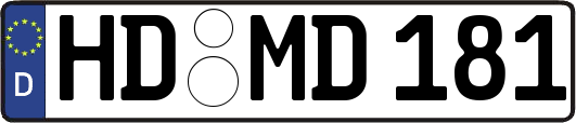 HD-MD181