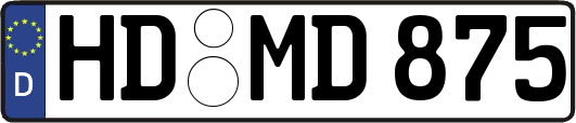 HD-MD875