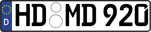 HD-MD920