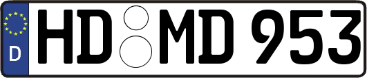 HD-MD953