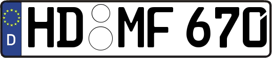HD-MF670