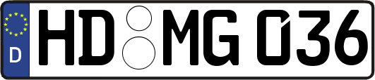 HD-MG036