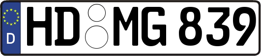 HD-MG839