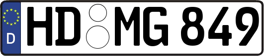 HD-MG849
