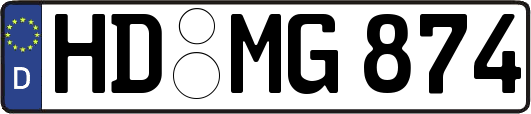 HD-MG874