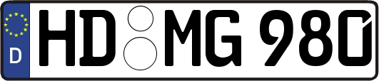 HD-MG980