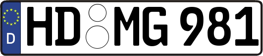 HD-MG981