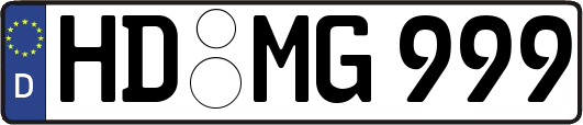 HD-MG999