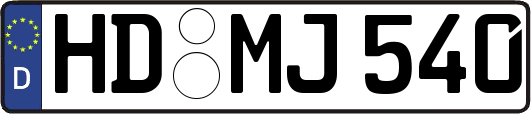 HD-MJ540