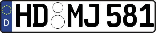 HD-MJ581