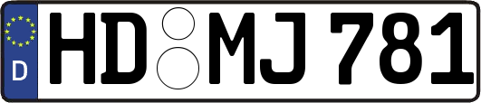 HD-MJ781