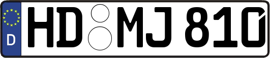 HD-MJ810