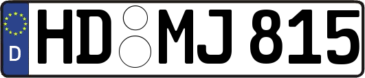 HD-MJ815