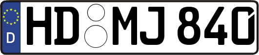 HD-MJ840