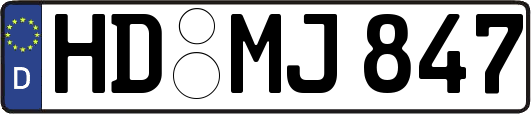 HD-MJ847