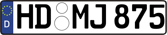 HD-MJ875