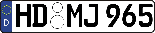 HD-MJ965