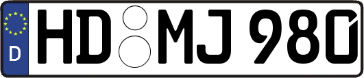 HD-MJ980