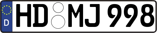 HD-MJ998