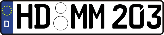 HD-MM203