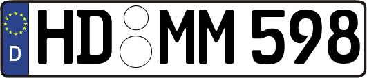 HD-MM598