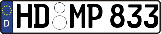 HD-MP833