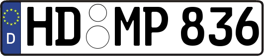 HD-MP836