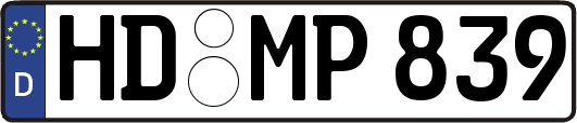 HD-MP839