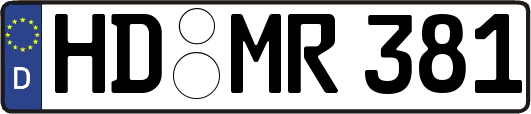 HD-MR381