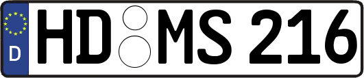 HD-MS216