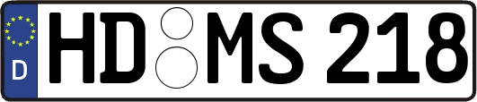 HD-MS218