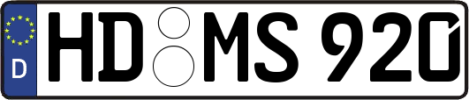 HD-MS920