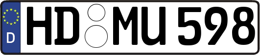 HD-MU598