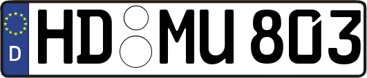 HD-MU803