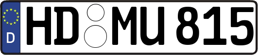 HD-MU815