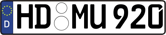 HD-MU920